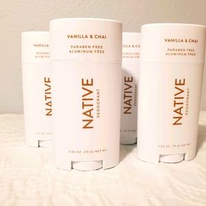 4pk Native Deodorant